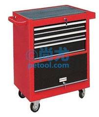 國(guó)產(chǎn)三抽屜側(cè)帶扶手工具車(chē)（型號(hào)L660 W460 H900mm SKU 00256488）產(chǎn)品介紹