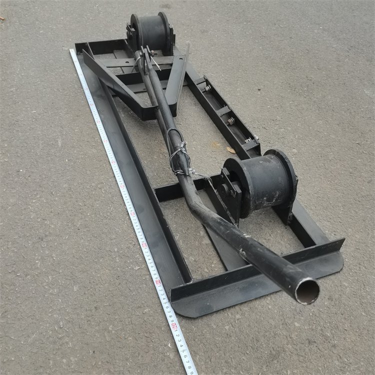 手推式鐵路鋼軌平板運(yùn)軌車(chē) 高效輕便的單軌運(yùn)輸解決方案